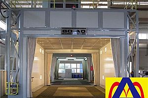 移動噴漆室是漆霧凈化設備，使用效果杠杠的！