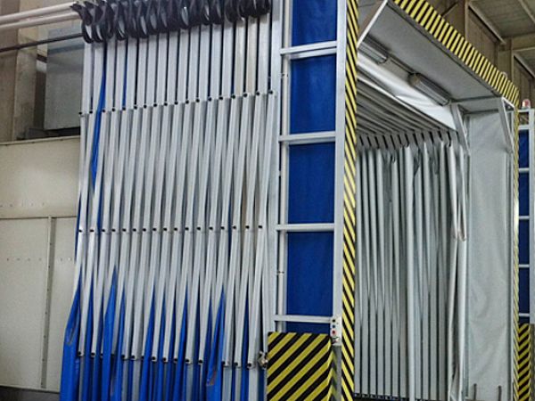 無泵噴漆室的結構及性能優(yōu)勢